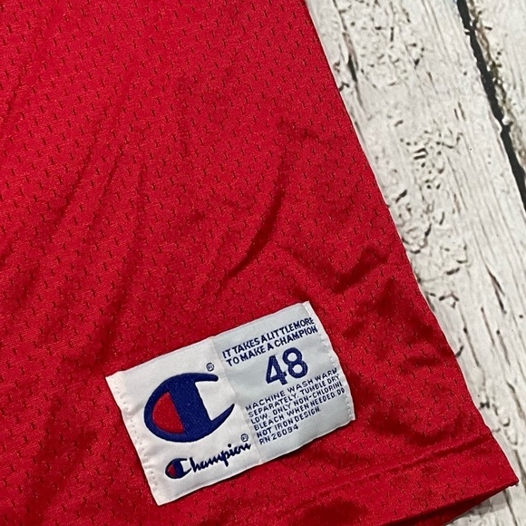 Vintage University of Wisconsin Badgers NCAA College Champion 1980s Jersey - Picture 3 of 7